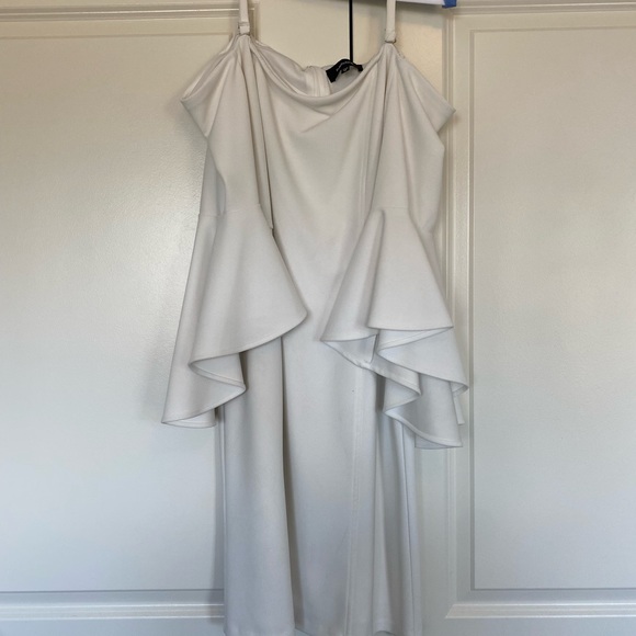 Women’s R&M Richards Dress; White; Size 12; LIKE NEW - ONLY WORN ONCE - Picture 1 of 5